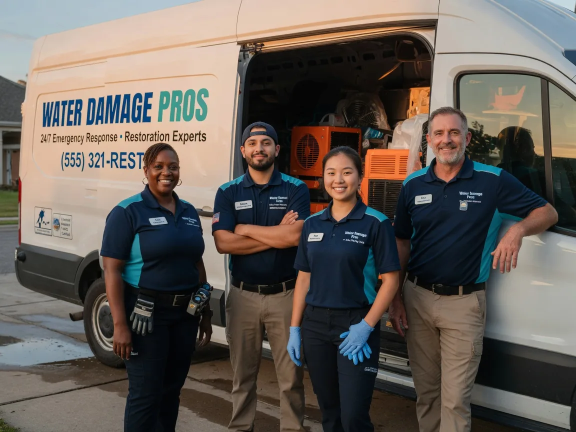 Water Damage Restoration company in Leeds, ND